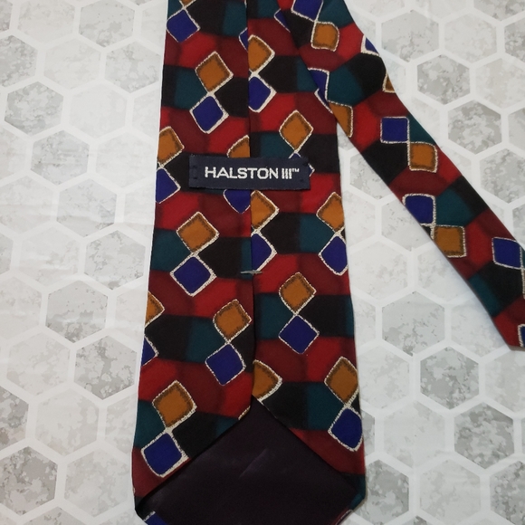 Halston Heritage Other - Halston Retro 80s Gray Silk Tie